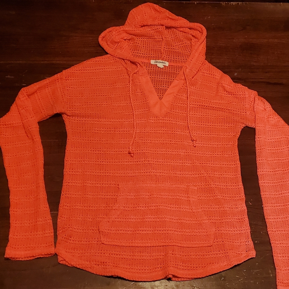 aeropostale women's size large long sleeve hoodie